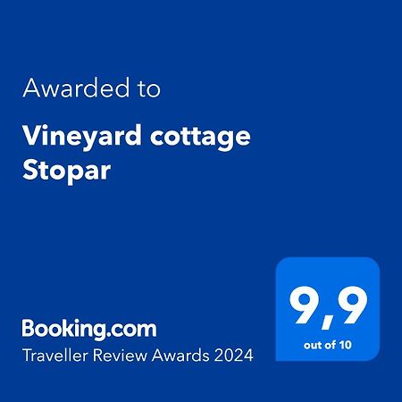 Vineyard Cottage Stopar Straza المظهر الخارجي الصورة